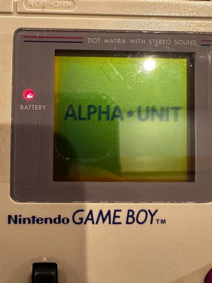 First Generation Nintendo Game Boy DMG-01 Main Unit Only