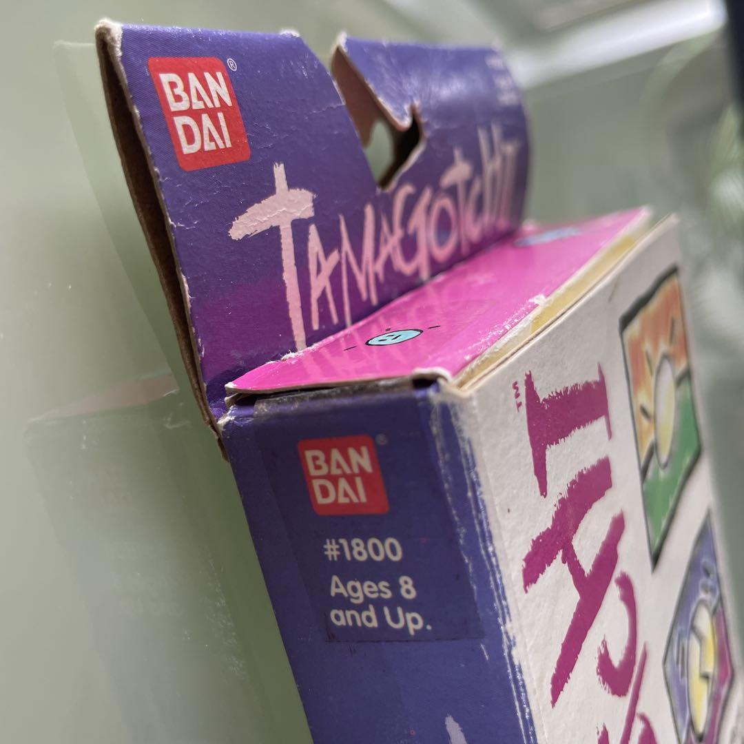 New Bandai Tamagotchi Green Overseas Edition First Generation English Version Rare Item from the Time