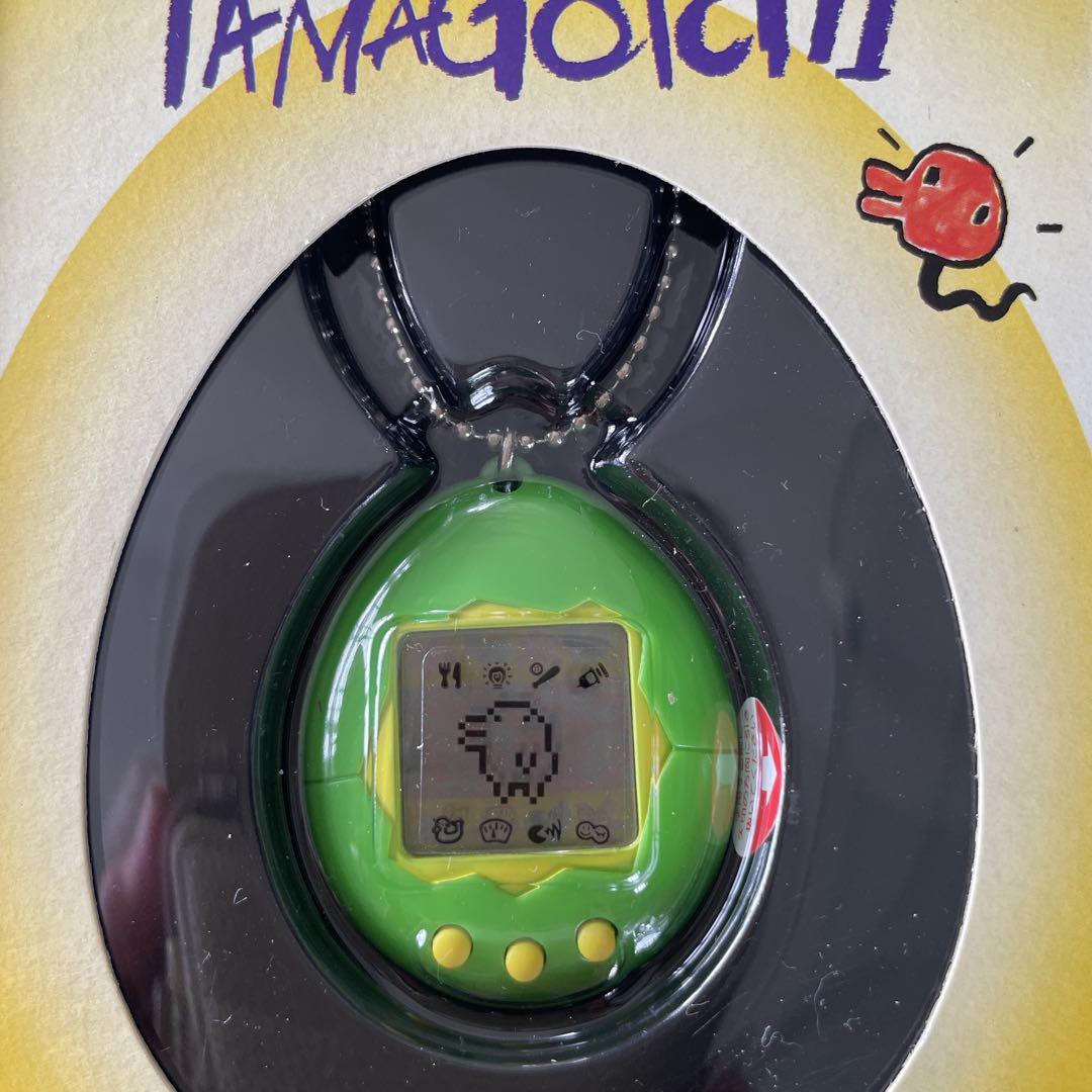 New Bandai Tamagotchi Green Overseas Edition First Generation English Version Rare Item from the Time