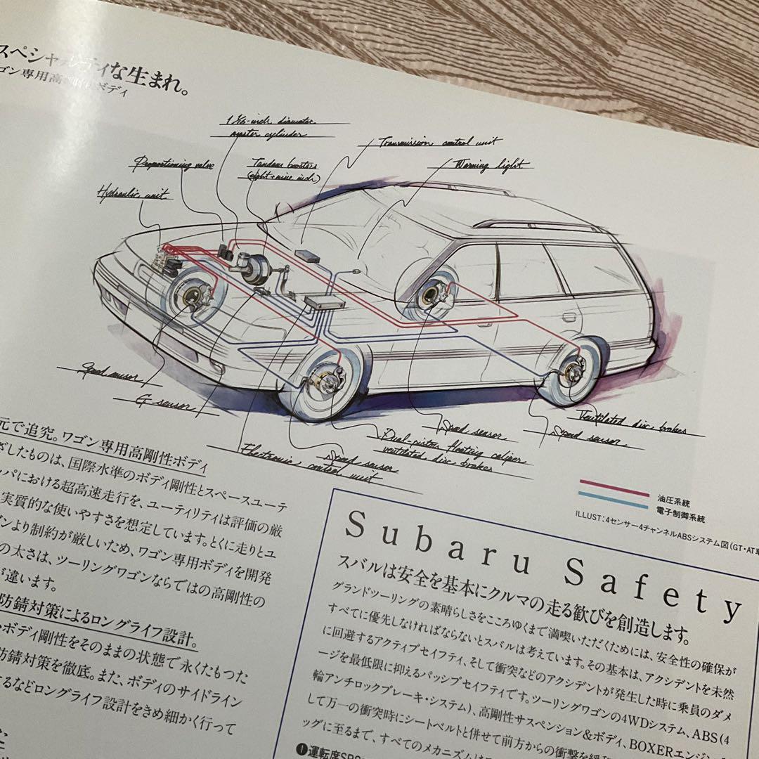 BF Type LEGACY Touring Wagon January 1993 Catalog