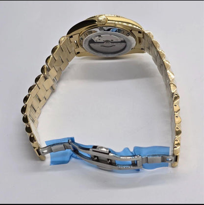 (Rare) Cadisen Automatic Winding Watch Gold