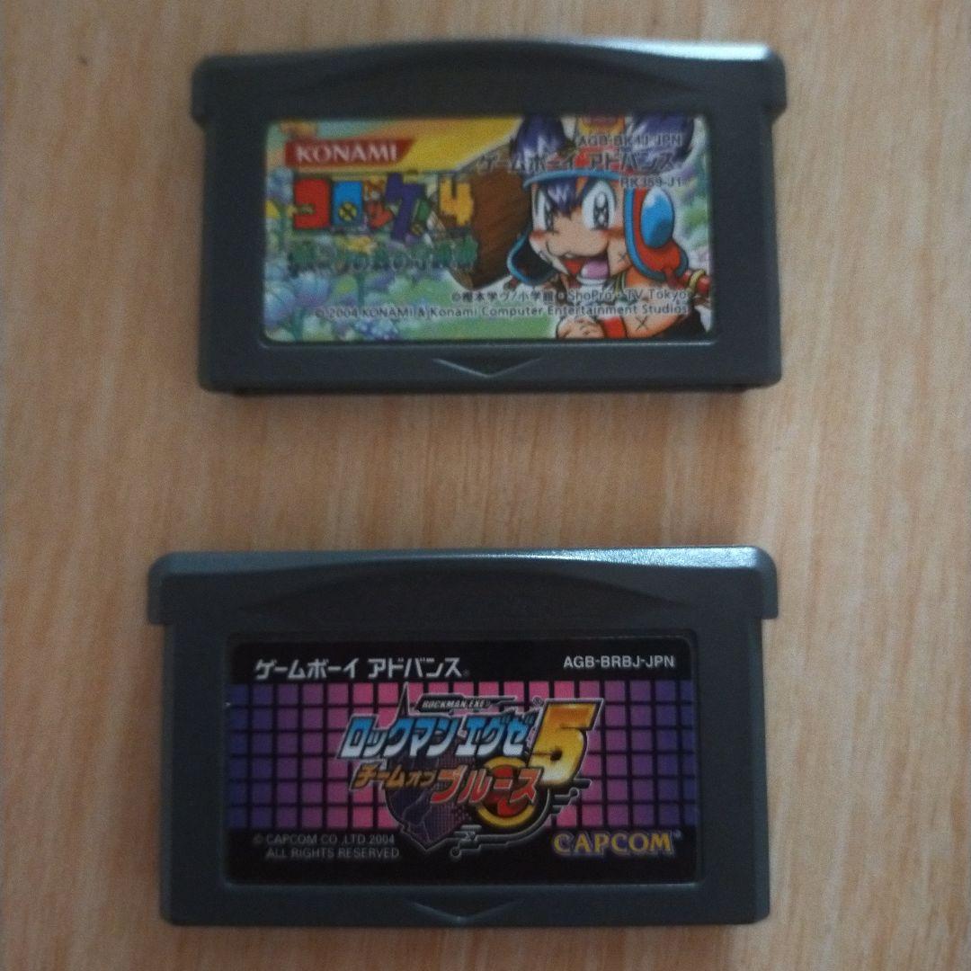 Rockman EXE 5 & Kirby 4 Game Boy Advance Software Set