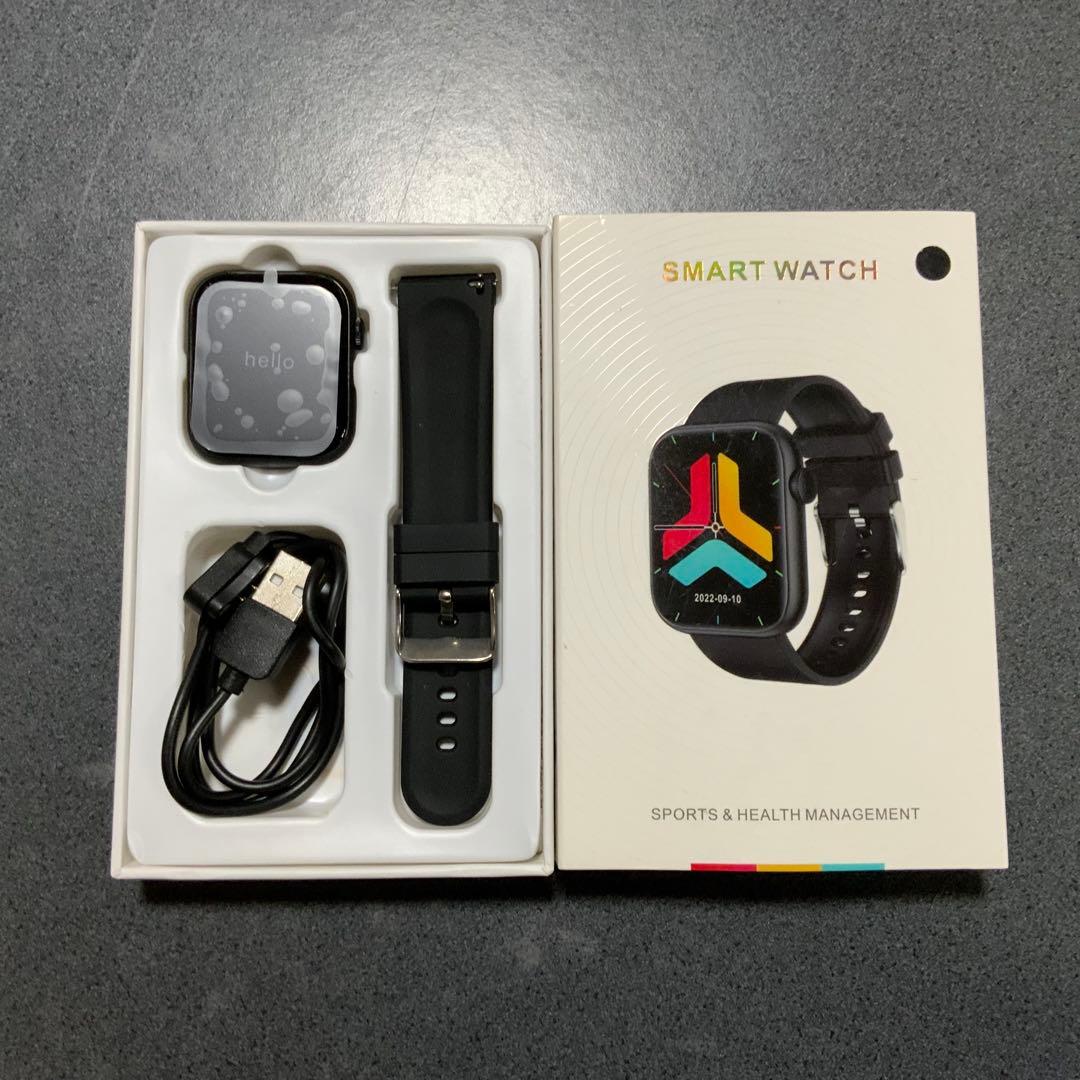 Smartwatch 1.76 Inch IP68 Water-Resistant