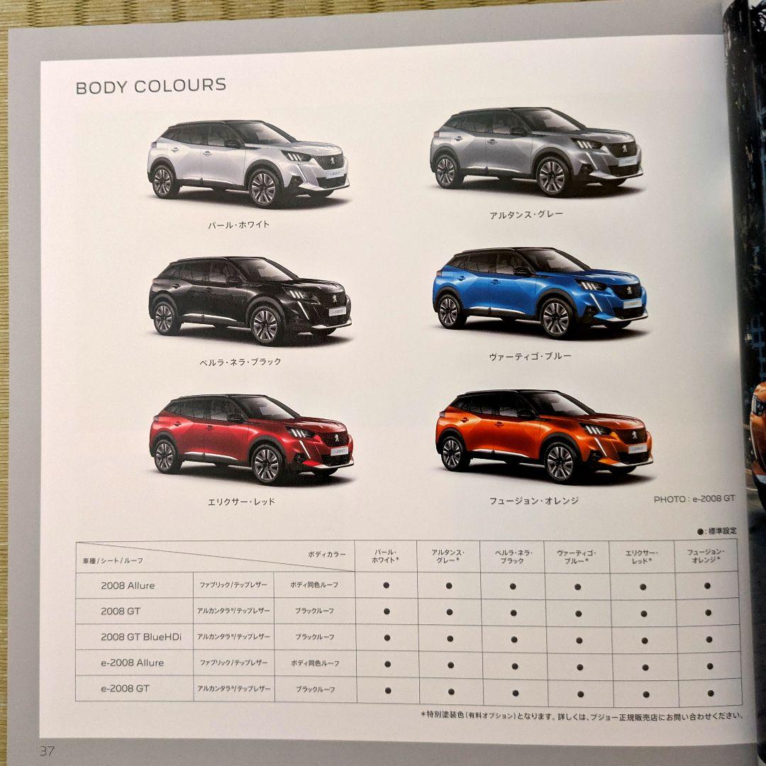 Peugeot 2008 Catalog (P24 Early Model)
