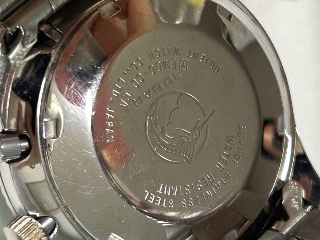 ORIENT Automatic Winding Watch Grey Silver