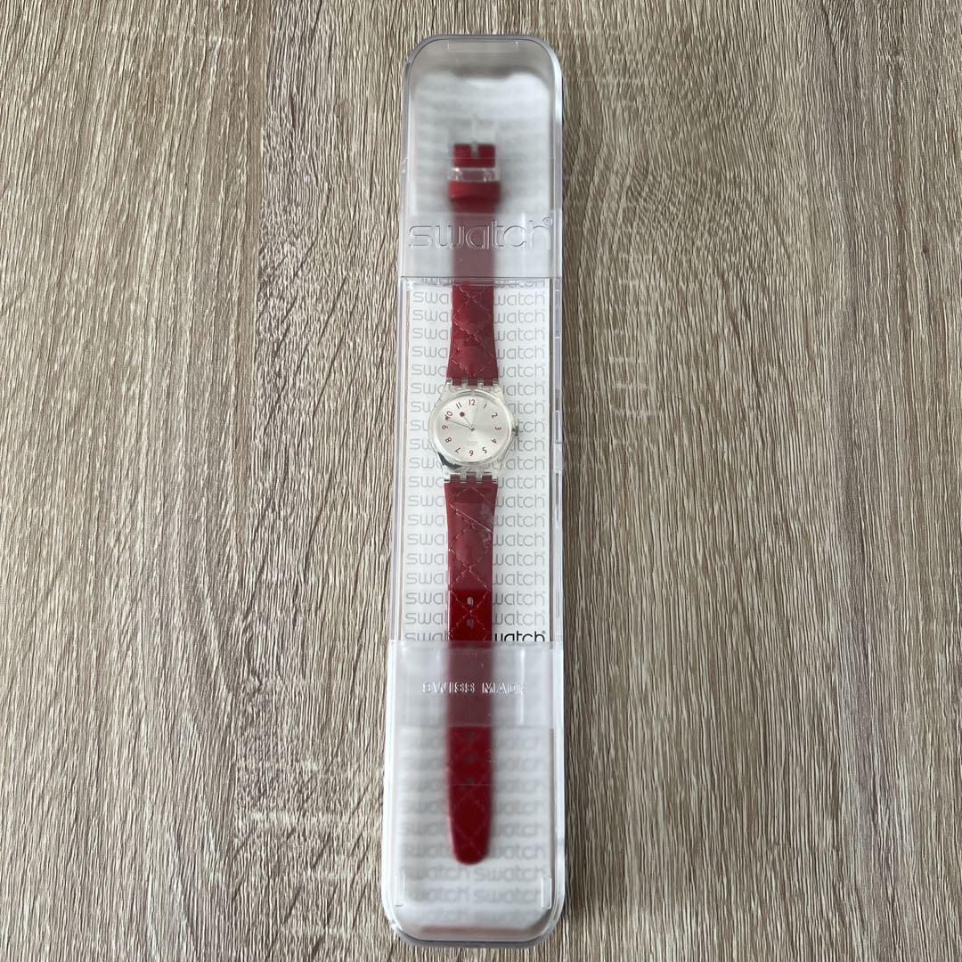 Swatch Red Watch New Unworn