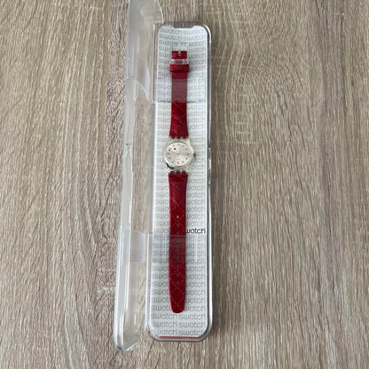 Swatch Red Watch New Unworn