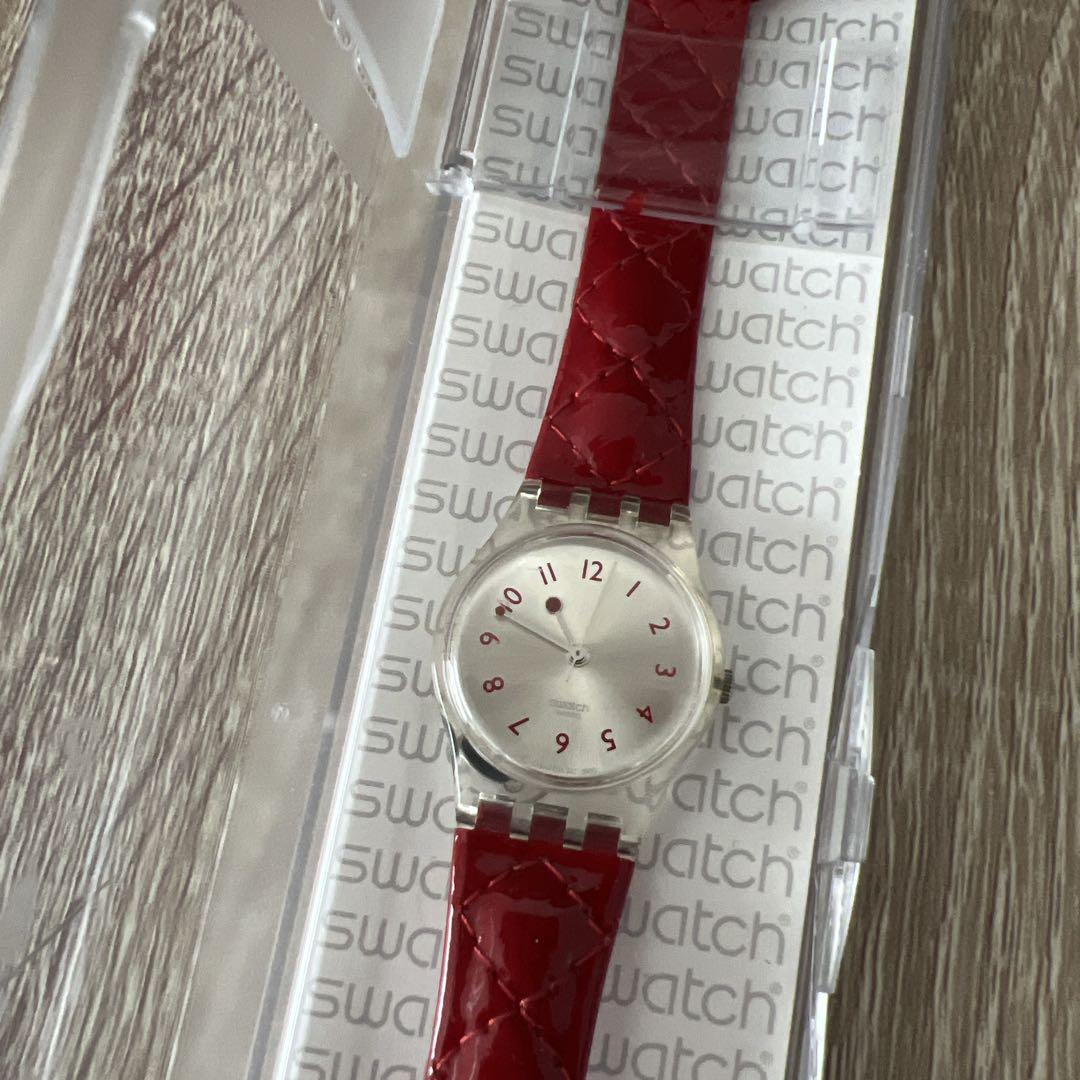 Swatch Red Watch New Unworn