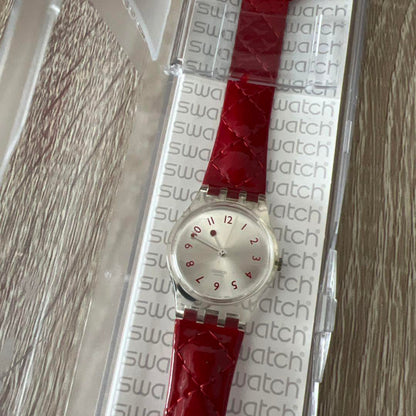 Swatch Red Watch New Unworn