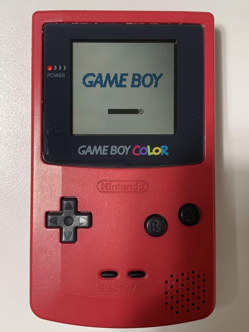 Operational Confirmation Done Nintendo Game Boy Color Red