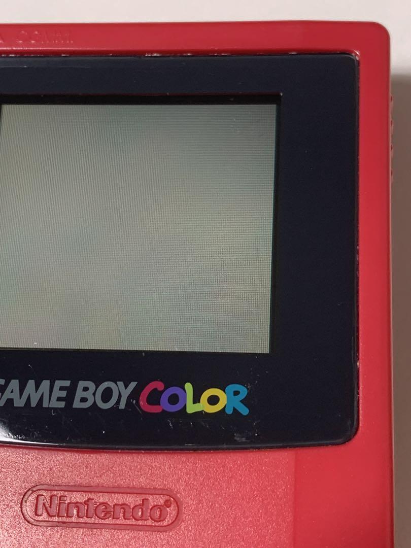 Operational Confirmation Done Nintendo Game Boy Color Red