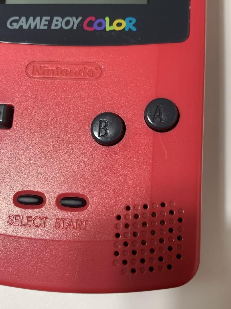Operational Confirmation Done Nintendo Game Boy Color Red