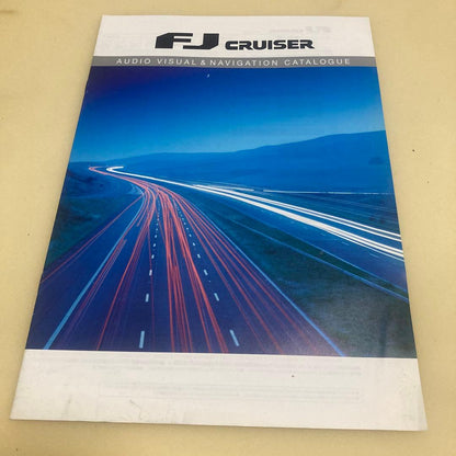Toyota FJ CRUISER Catalog Audio Visual