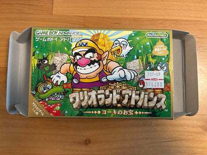 Brand New Game Boy Advance with Wario Land Advance