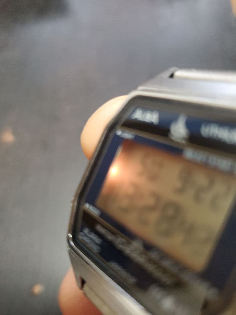 ALBA LITHIUM 7 Digital Watch SEIKO Vintage 80's