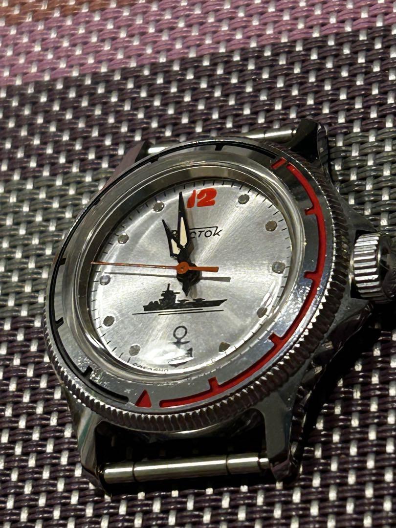 Beautiful condition, old Soviet-made wristwatch, VOSTOK hand-wound