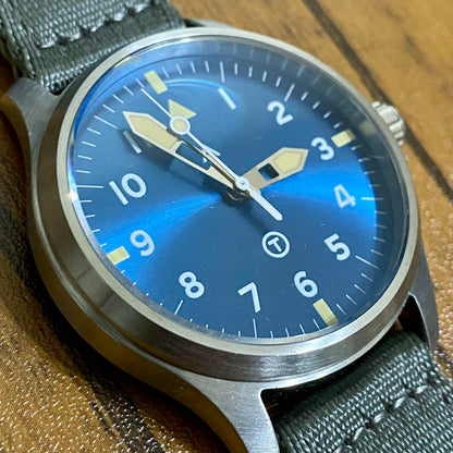 Beautiful Condition Pilot Watch with Small Deviation NH35