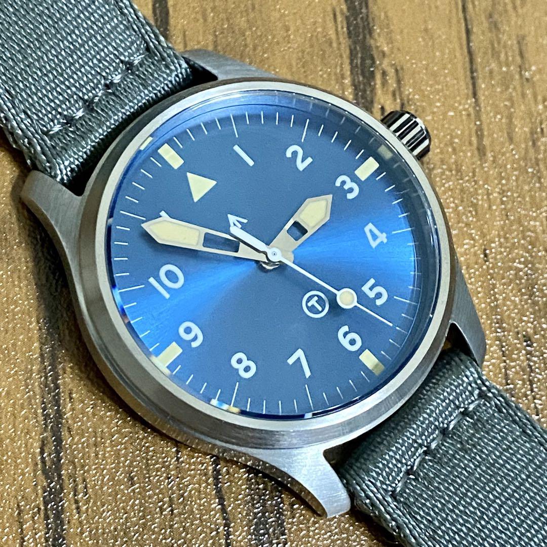 Beautiful Condition Pilot Watch with Small Deviation NH35