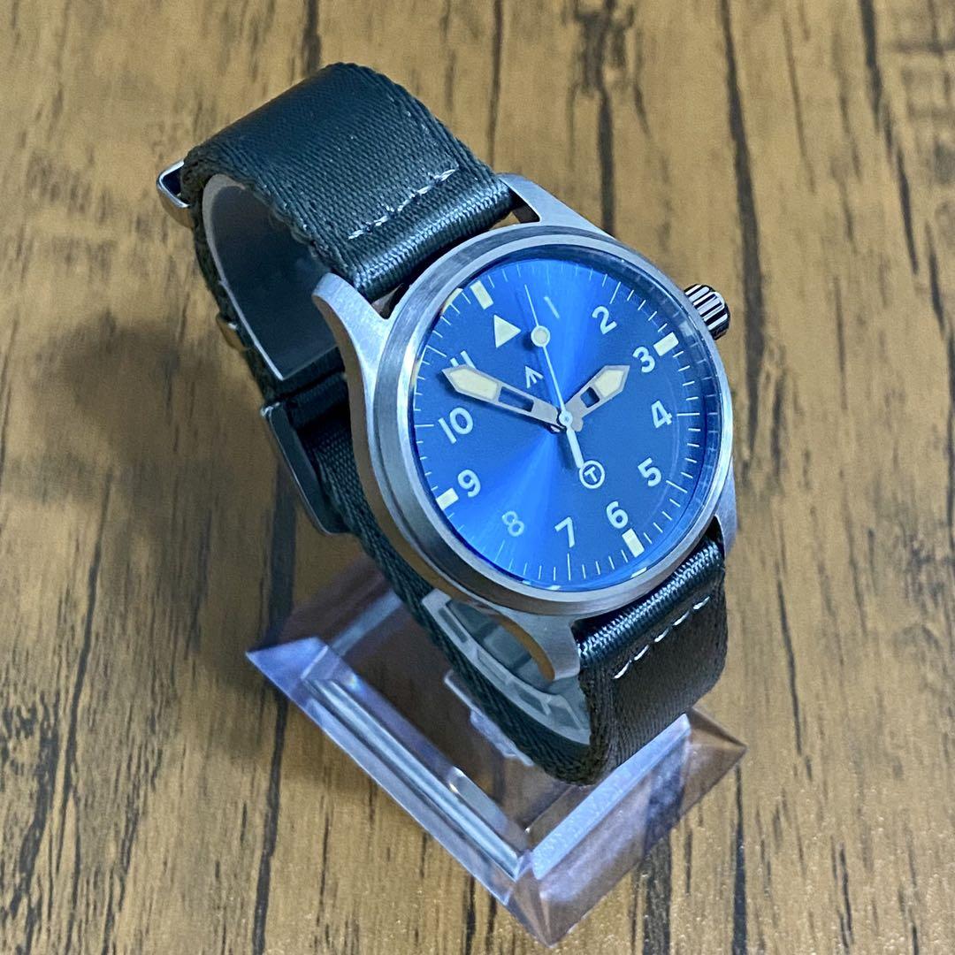 Beautiful Condition Pilot Watch with Small Deviation NH35