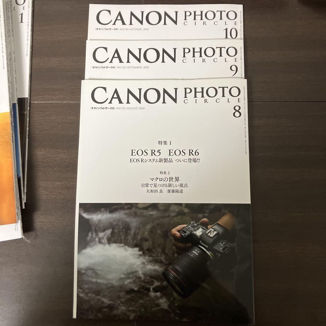 CANON PHOTO CIRCLE August September October 2020 Set