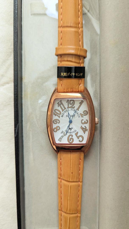 Michel Jurdain Ladies Watch Natural Diamond