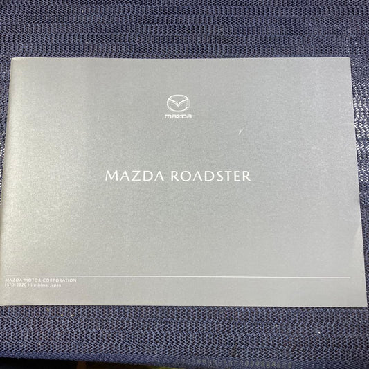 Mazda Roadster 2019 Catalog