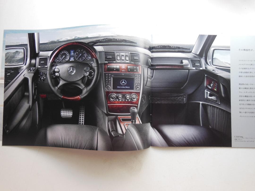 Mercedes-Benz G CLASS Catalog 【Rare Item】[#255]