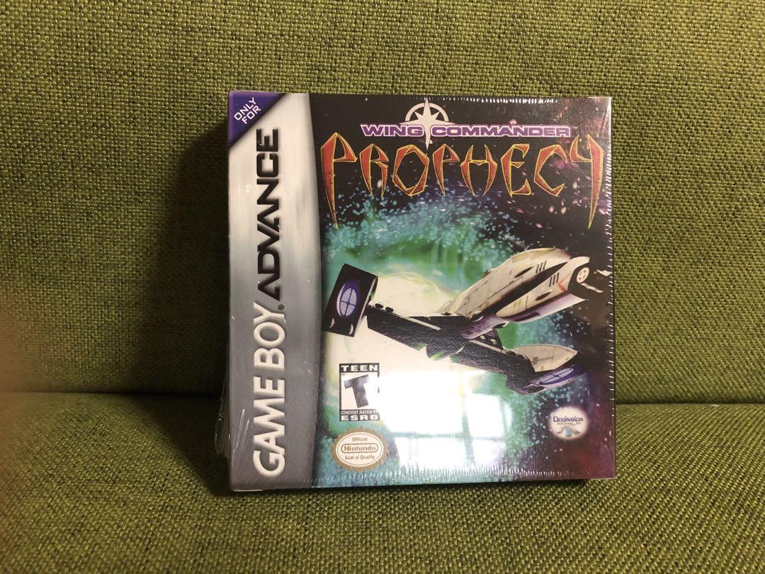New Unopened Wing Commander Prophecy GBA