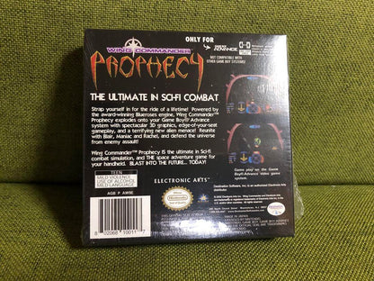 New Unopened Wing Commander Prophecy GBA