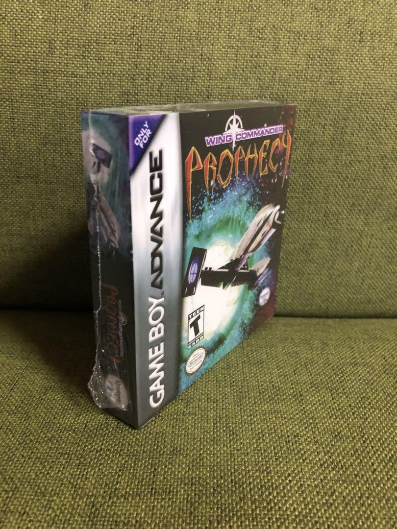New Unopened Wing Commander Prophecy GBA