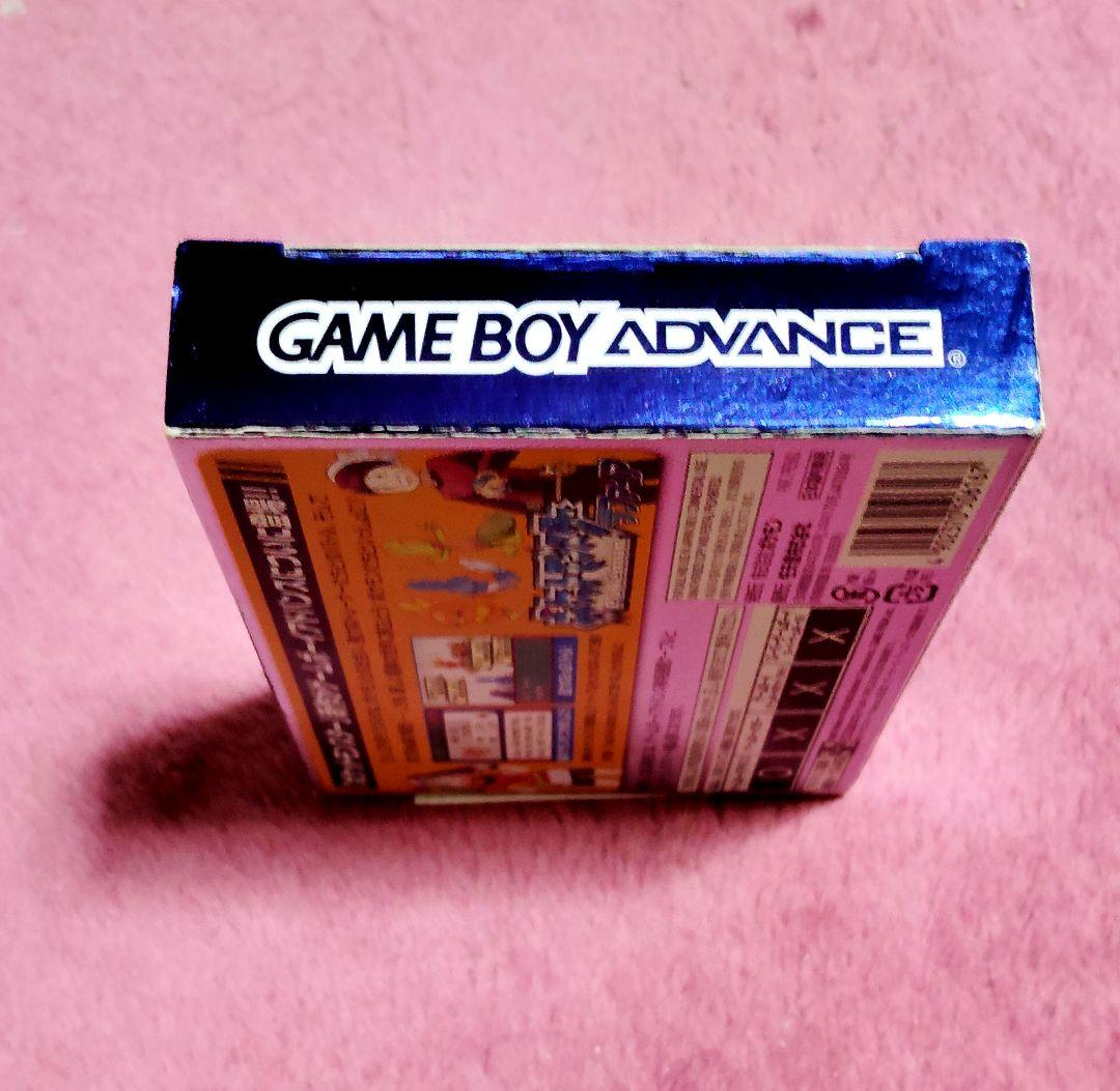 GBA Pokémon Sapphire Game with Box and Manual