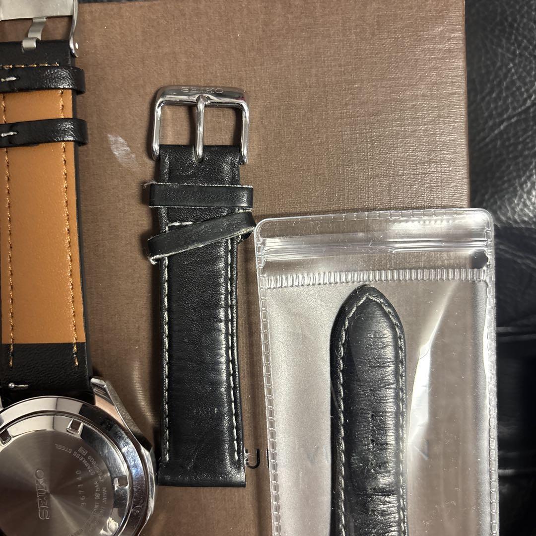 SEIKO Chronograph Black Watch