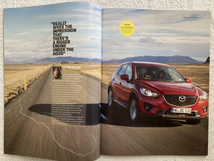 Rare Condition Mazda CX-5 MF Special Edition Catalogue North America Special Magazine