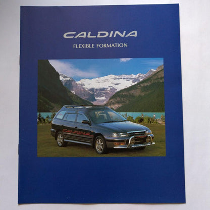 Toyota Caldina 1996 Catalog Special Edition Catalog Price List