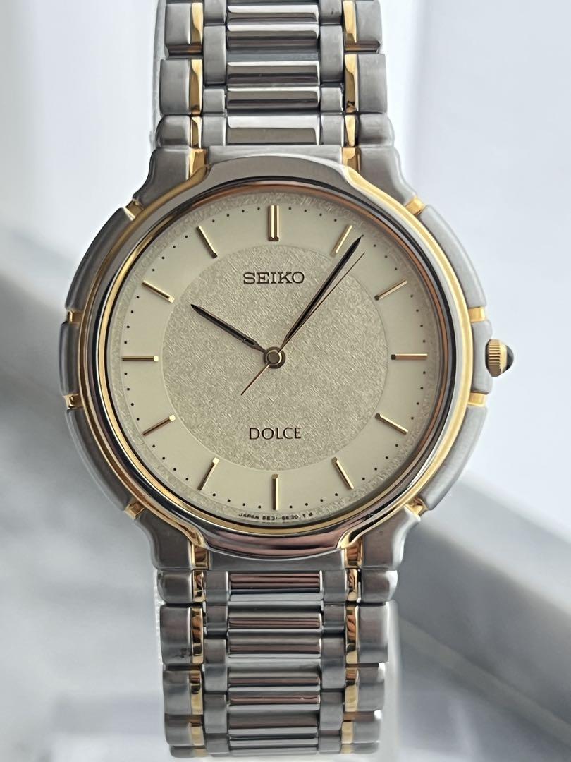 Battery Replaced Excellent Condition SEIKO DOLCE SEIKO DOLCE COMBI