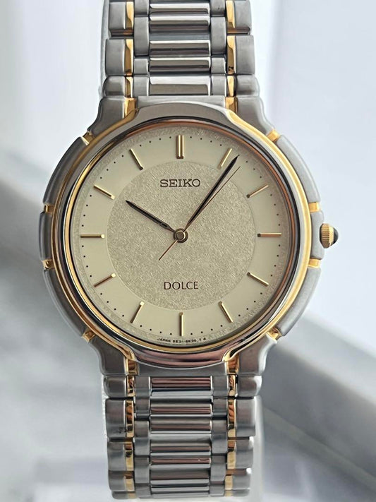 Battery Replaced Excellent Condition SEIKO DOLCE SEIKO DOLCE COMBI