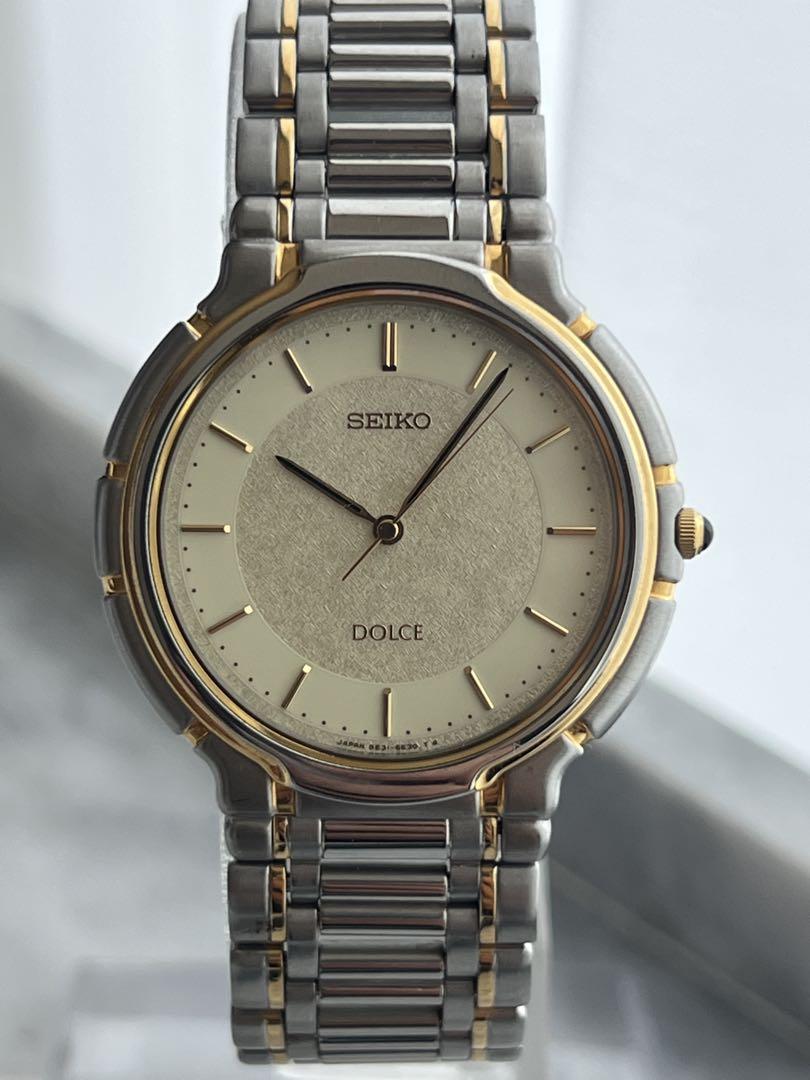 Battery Replaced Excellent Condition SEIKO DOLCE SEIKO DOLCE COMBI