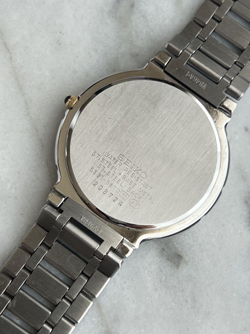 Battery Replaced Excellent Condition SEIKO DOLCE SEIKO DOLCE COMBI