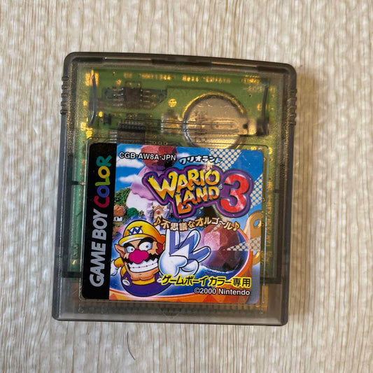 Wario Land 3 Game Boy Color Edition