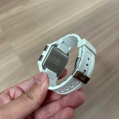 Adidas White Digital Watch Non-Operational