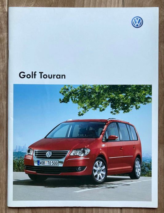 Rare, Mint, Unused Catalog Golf Touran August 2008