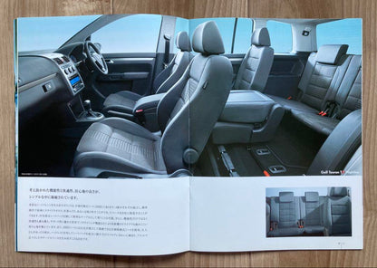 Rare, Mint, Unused Catalog Golf Touran August 2008