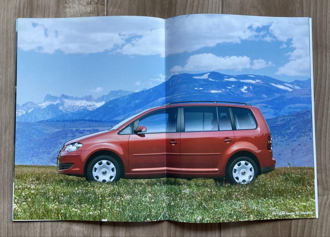 Rare, Mint, Unused Catalog Golf Touran August 2008