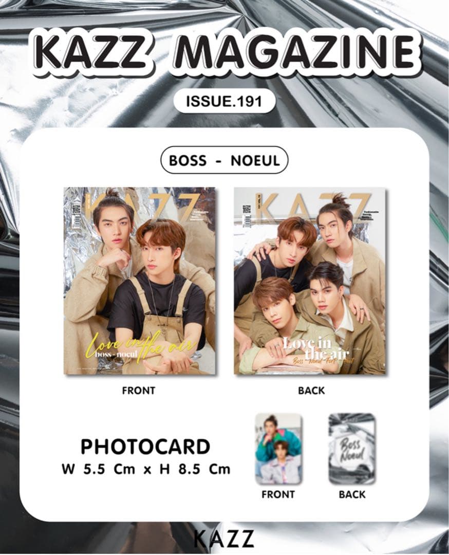 BossNouel FortPeat Thai Magazine KAZZ MAGAZINE