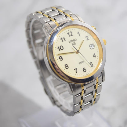 Like New Seiko AGS Spirit Men's Watch with Date
