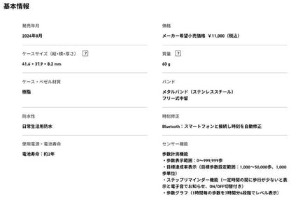 ABL-100WE-1AJF 9H Protective Film + Stainless Steel Band