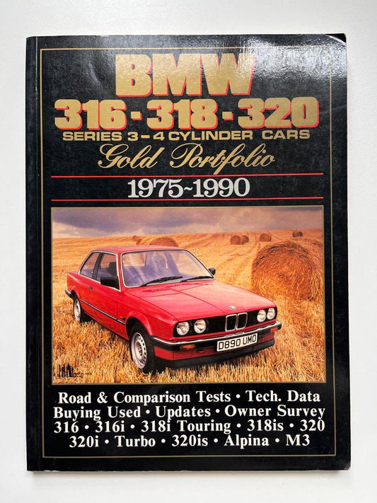 BMW 316 318 320 Gold Portfolio Car Book