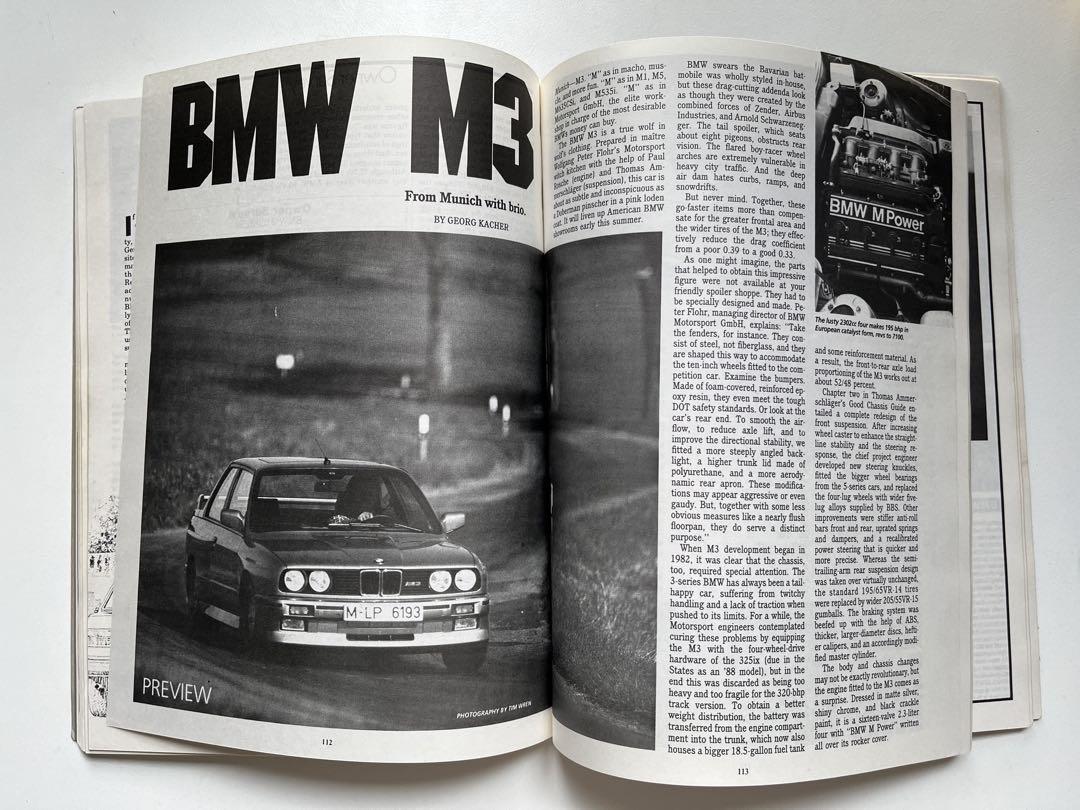 BMW 316 318 320 Gold Portfolio Car Book