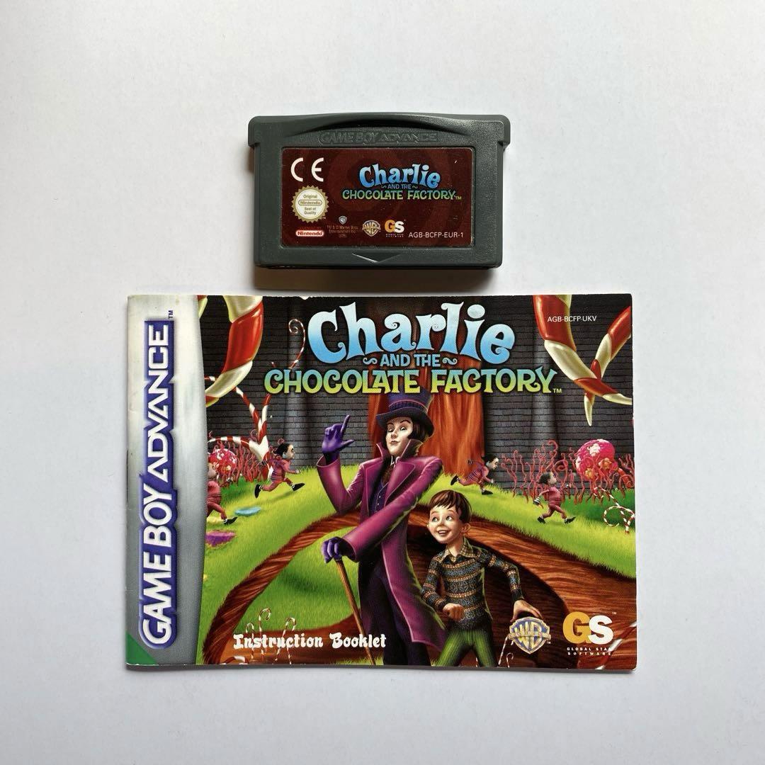 Overseas version of GBA software Charlie and Chocolate Factory