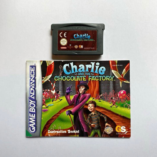 Overseas version of GBA software Charlie and Chocolate Factory